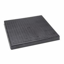 Diversitech ACP40403 The Black Pad® Black Plastic Equipment Pad, 40 inch L x 40 inch W x 3 inch H; 16/Pallet