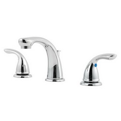Pfister™ G149-610 Pfirst Series™ Professional Grade 2-Handle 8 inch Widespread Lavatory Faucet With Pop-Up, 1.5 gpm, Polished Chrome