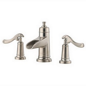 Pfister™ GT49-YP1 Ashfield™ Professional Grade 8 inch Widespread Lavatory Faucet With Pop-Up, 1.5 gpm, Brushed Nickel