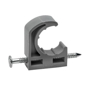 Oatey® 33900 Plastic Half Clamp with Barbed Nail, 1/2 inch CTS