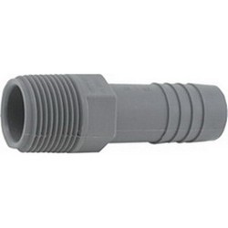 Plastic Insert Adapter, 3/4 inch x 3/4 inch, MNPT x MNPT