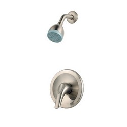 Pfister™ Pfirst Series R89-020 Professional Grade 1 Lever Handle Shower Only Trim, 2.5 gpm, Brushed Nickel