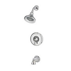 Pfister™ Portola R89-8RP Professional Grade 1 Lever Handle Tub & Shower Trim, 2.5 gpm, Chrome