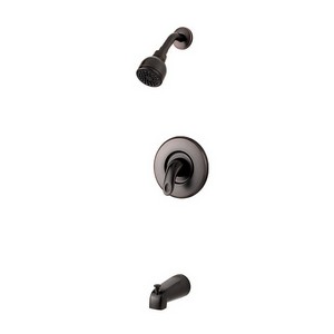 Pfister™ Serrano R89-8SR Professional Grade 1 Lever Handle Tub & Shower Trim, 2.5 gpm, Tuscan Bronze