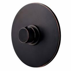 Pfister R89-9THY 1 Round Knob Handle Professional Grade Thermostatic Trim, Tuscan Bronze