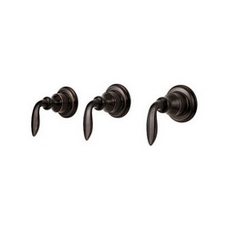 Pfister&trade; S10-430Y 3-Handle Shower Trim Kit, Tuscan Bronze