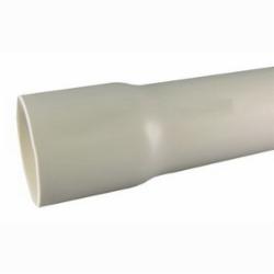 SCH 80 PVC Pipe, 3 inch, Bell End