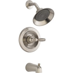 Peerless PTT188790-BN Apex Single Function Tub and Shower Trim, 2 gpm at 80 psi, Brilliance Brushed Nickel