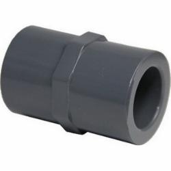 SCH 80 PVC Adapter, 1-1/2 inch x 1-1/2 inch, Socket x FIP