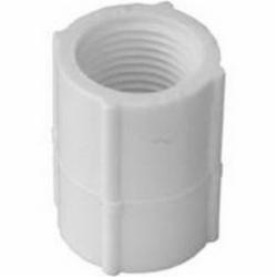 Charlotte SCH 80 ASTM D-2467 PVC Coupling, 1 inch x 1 inch, FIP x FIP