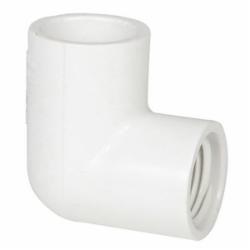 90 Deg SCH 40 PVC Elbow, 2 inch x 2 inch, Slip x FIP