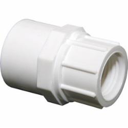 SCH 40 PVC Reducing Adapter, 3/4 inch x 1/2 inch, Socket x FIP