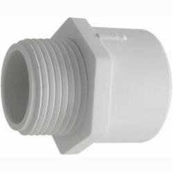 SCH 40 PVC Reducing Adapter, 3/4 inch x 1 inch, MIP x Socket