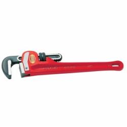 Ridgid® 10 Heavy-Duty Straight Cast Iron Pipe Wrench, 1-1/2 inch x 10 inch, Red