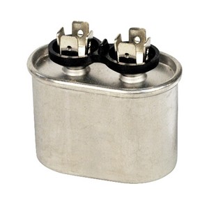 Mars® 129 Single Section Oval Motor Run Capacitor, 10 MFD, 370VAC