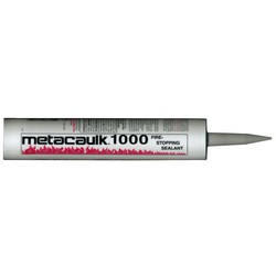 RectorSeal 66302 Metacaulk® Firestop Sealant, 10.3 oz Cartridge, Red; 24/Case
