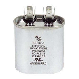 Protech Dual Round Capacitor, 10 to 60 MFD, 370VAC