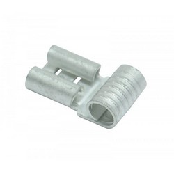 Protech 455089 Female Uninsulated Quick Connect Flag Compressor Terminals, 12-10 AWG, 1/4 inch