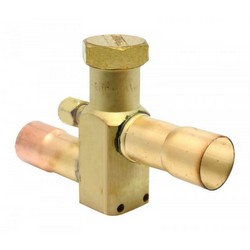 Parker 61-21368-16 Suction Service Valve, Sweat x Sweat, 7/8 inch x 7/8 inch