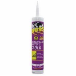 Rheem 86-360 Boss Acrylic Latex Painters Caulk, 10.1 oz Cartridge, White