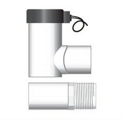 Rectorseal EZT-226 Condensate Compact Overflow Switch with 3/4 inch Female Slip Inlet; 10/Carton