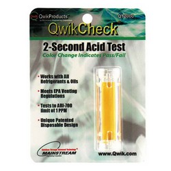 QwikCheck® QT2000 Acid Test Kit For Use With All Common Types of Refrigerant Oils