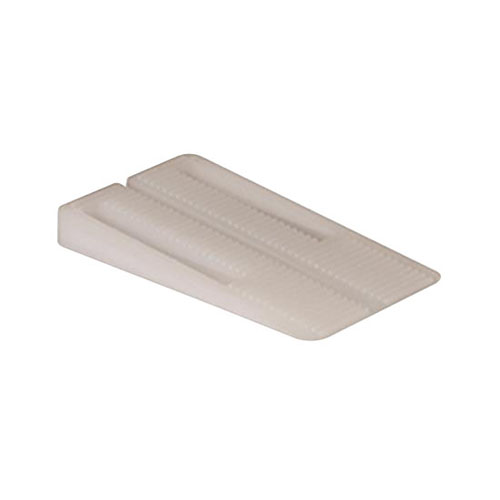Sioux™ Wedge-It™ Multi-Purpose Polypropylene Stability Closet Wedge Shim, 1-15/16 inch x 1/4 inch, Natural