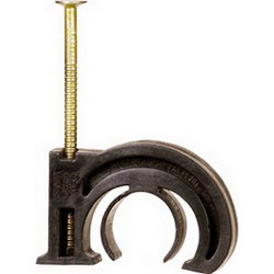 TwinTalon™ 555 Black HDPE Double-Duty Tube Hanger, 1/2 - 3/4 inch; 1000/Case