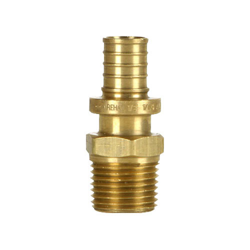 Everloc® Dual MPT/Copper Adapter, 1/2 inch x 1/2 inch or 1/2 inch