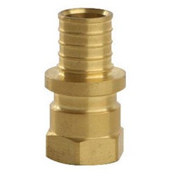 Rehau® Copper Adapter, 3/4 inch x 3/4 inch, FPT
