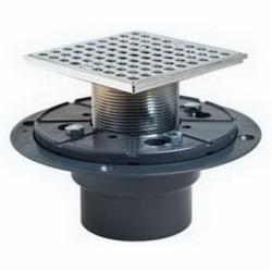 SawHorse 821-200PNR Cast Nickel-Bronze Round Shower Pan Drain With Ring And Strainer, 4-1/2 inch Dia, Gray; 5/Pack