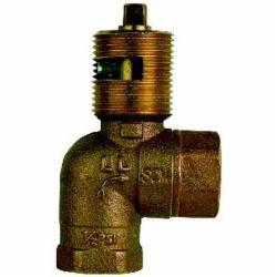 SawHorse 952 Cast Brass Angle Log Lighter Valve, FIP Thread x 3/4 inch NPSM Thread, 150000 BtuH