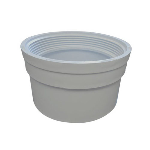 SDR 35 Cleanout Adapter, 4 inch, Hub x FPT