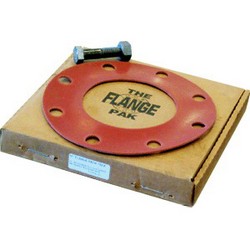 Sigma Flange Pack Kit With Red Rubber Gasket, 4 inch