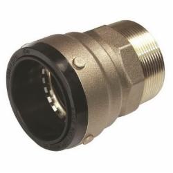 SharkBite® SB115450M DZR Brass Connector, 2 inch x 2 inch, SharkBite® x MNPT