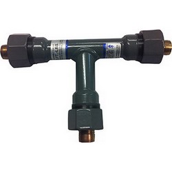 Gas Tube Tee, 1-1/4 inch x 1-1/4 inch x 1-1/4 inch, Compression x Compression x Compression