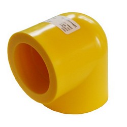 MDPE Fusion 90 Deg Elbow, 1-1/4 inch IPS x 1-1/4 inch IPS, Socket x Socket