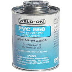 IPS 665 Adhesive For Shower Pan Material, 1 pt Can
