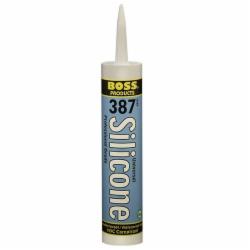 Boss® 387 Universal Silicone, 10.1 oz Cartridge, White