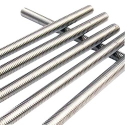 Anvil Galvanized Fully Threaded Rod, 5/8 inch x 10 ft
