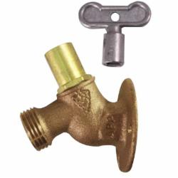 Arrowhead Brass 355 Sillcock Hose Connection, 3/4 inch x 3/4 inch, Satin