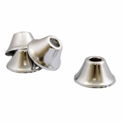 Sure Grip Deep Bell Steel Escutcheon, 3/8 inch IPS, Chrome Plated