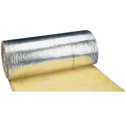 SoftTouch™ R-5 Standard Fiber Glass Foil Duct Wrap, 48 inch x 50 ft x 3 inch