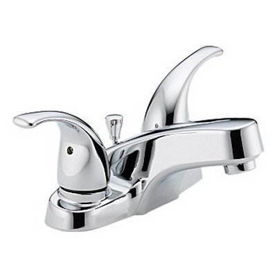 Peerless® P299628LF 2 Lever Handle Centerset Lavatory Faucet, 1.5 at 60 psi, Chrome