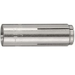 345R Steel Drop-In Anchor, 1/2 inch x 2 inch, Electro-Zinc Plated