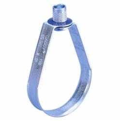 Erico® 115 Steel Standard Duty Adjustable Swivel Loop Hanger, 3 inch, Pre-Galvanized
