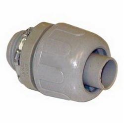 Mars® 850 PVC Straight Non Metallic Liquid-Tight Connector, 3/4 inch