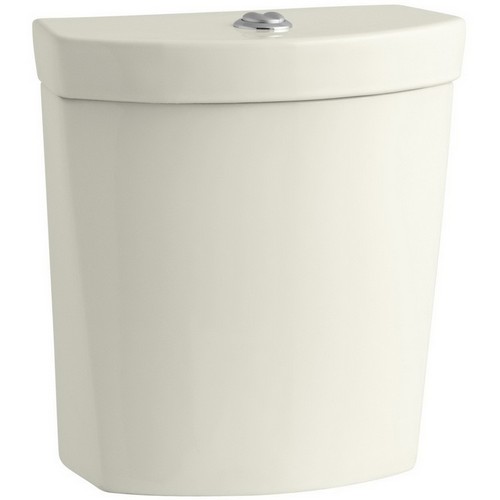 Kohler® Persuade® K-4419 Dual Flush Toilet Tank, 1.6 gpf, Biscuit; 1 Ea