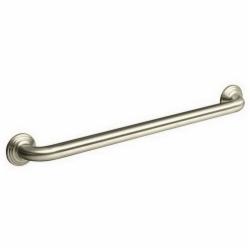 Kohler® Traditional K-10543 Premium Metal Wall-Mount Grab Bar, 32 inch, Vibrant Brushed Nickel