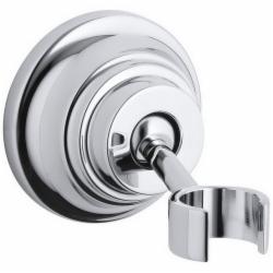 Kohler&reg; Bancroft&reg; K-10599 Adjustable Wall-Mount Brass Handshower Holder, Polished Chrome